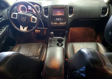 2013 Dodge Durango R/T z USA, uszkodzony, nr VIN 1C4SDJCT7DC559154